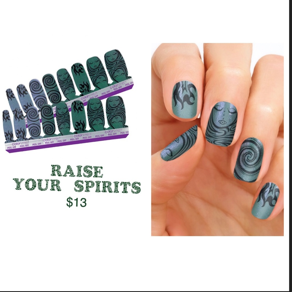 RARE Color Street Halloween Raise your spirits!